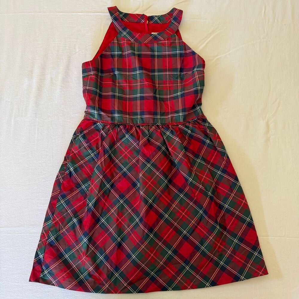 Vineyard Vines | Girls Merry Plaid Party Dress | Holiday Tartan | Size 10